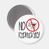 Geen Redneckery! Grappig Redneck Schaap Magneet (Voorkant / Achterkant)