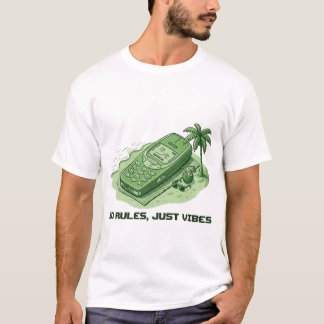 Geen regels, gewoon vibes t-shirt