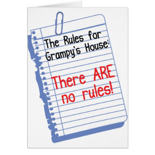 Geen regels in Grampy's House