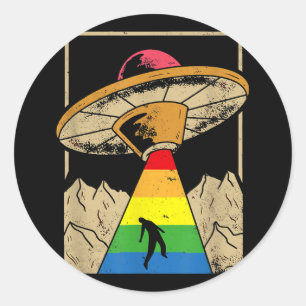 Geen regels LGBT Pride Genderqueer Copy Ronde Sticker