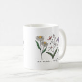 Geen regen Geen bloemen Koffiemok (Voorkant rechts)