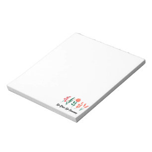 Geen regen Geen bloemen Natuur van wilde bloemen P Notitieblok