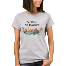 Geen regen, geen bloemen