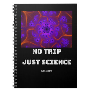 Geen reis alleen maar wetenschap Mandelbrot Julia Notitieboek