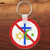 Geen religie sleutelhanger (Voorkant)
