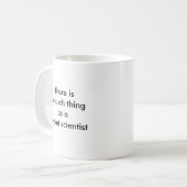 Geen Rocket Scientists Mok (Voorkant links)