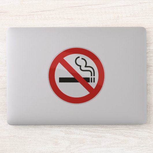 Geen roken sticker (Computer)