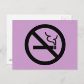 Geen rokersymbool briefkaart (Voorkant / Achterkant)