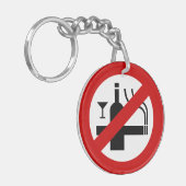 GEEN rookalcohol ⚠ Thaise ⚠ Sleutelhanger (Voorkant Links)