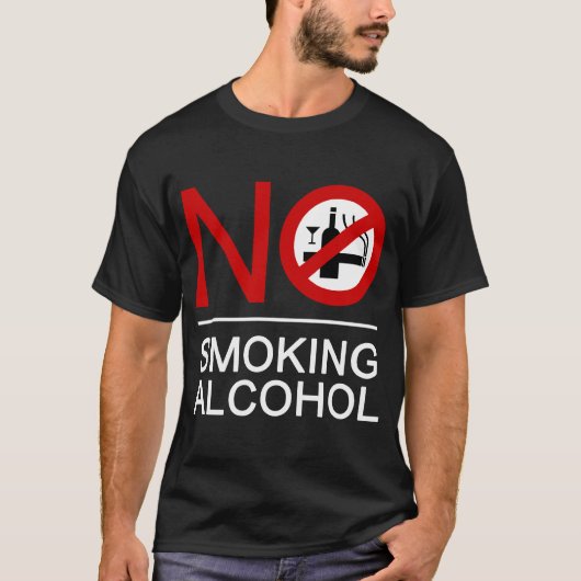 GEEN rookalcohol ⚠ Thaise ⚠ T-shirt (Voorkant)