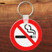 GEEN ROOKBEELD - ROKEN VERBODEN SLEUTELHANGER (Voorkant)