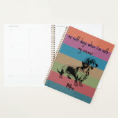 Geen Ruff Days met mijn Wiener Dachshund Planner (Display)