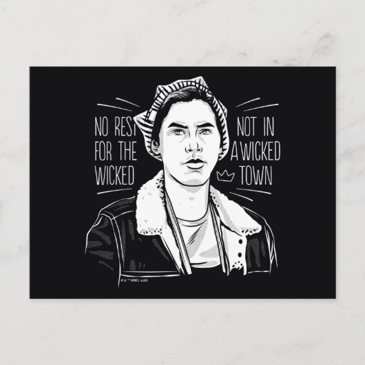 Geen rust op de schimmel briefkaart (Voorkant)