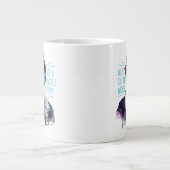 Geen rust op de schimmel extra grote beker (Voorkant)