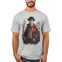 Geen S-- Sherlock Mannen Shirt