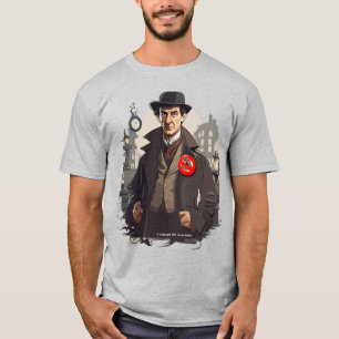 Geen S-- Sherlock Mannen Shirt