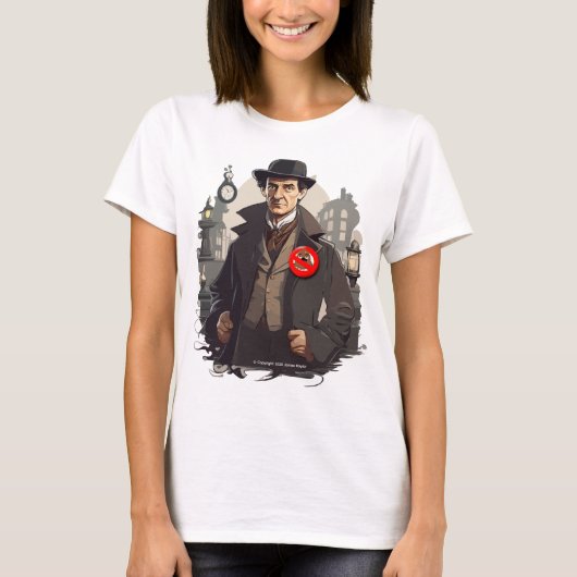Geen S-- Sherlock Vrouwen Shirt (Voorkant)