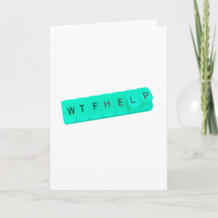 Geen schade toebrengen aan Wenskaart Kaart