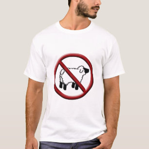 Geen schapen! t-shirt
