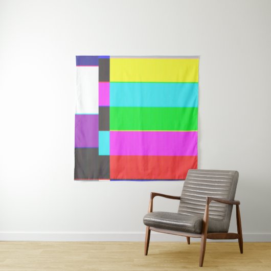 geen scherm met signaaltelevisie met ruis wandkleed (In Situ (horizontaal))