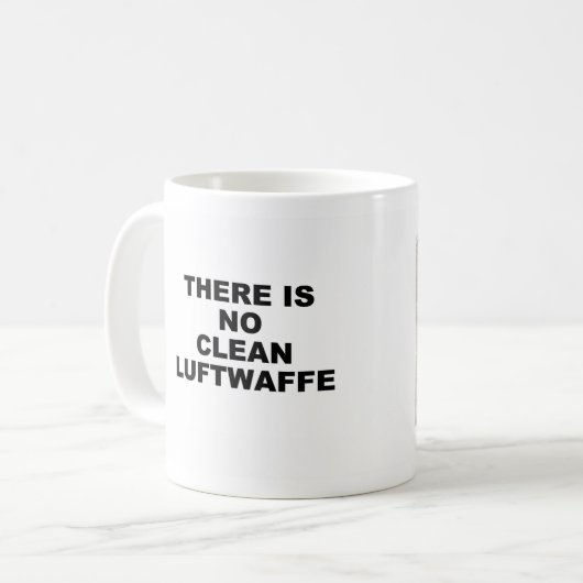 Geen schone Mok Luftwaffe (Voorkant links)