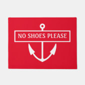 Geen schoten alsjeblieft Dock Mat (Voorkant)