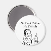 Geen schuldenplafond, geen wanbetaling magneet (Voorkant / Achterkant)