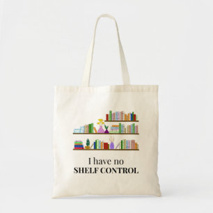 Geen Shelf Control Book Lovers Canvas tas