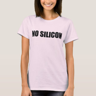 geen silicium t-shirt