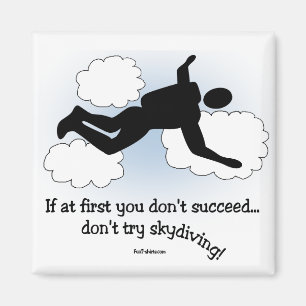 Geen skydiving magneet