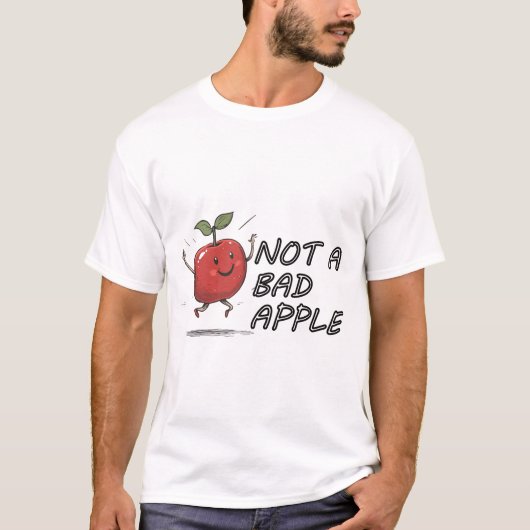 Geen slechte appel t-shirt (Voorkant)