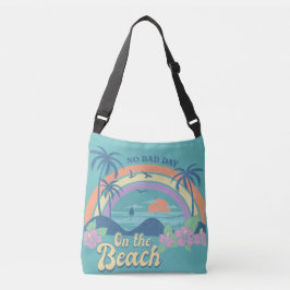 Geen slechte dag op de strand crossbody tas