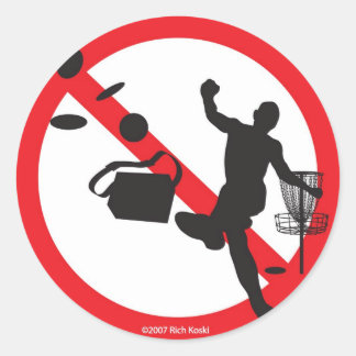 Geen slechte sporten ronde sticker