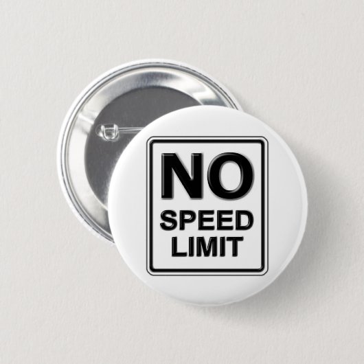 Geen snelheidslimiet Button (Voorkant /achterkant)