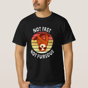 Geen snelle, niet-woekersloep t-shirt
