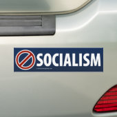 GEEN SOCIALISTISCHE Bumpersticker (Op auto)