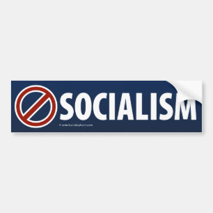 GEEN SOCIALISTISCHE Bumpersticker