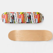 Geen socialistische propaganda skateboard (Horizontaal)