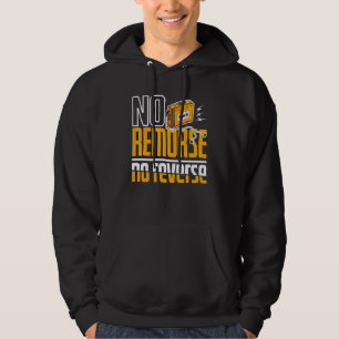 Geen Spijt Geen Terugloop Walkman Cassette Vintage Hoodie
