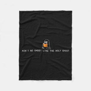 Geen spook zoals de heilige geest christen fleece deken