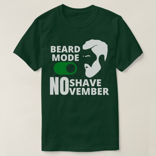 Geen stand in november op spier t-shirt (Design voorkant)