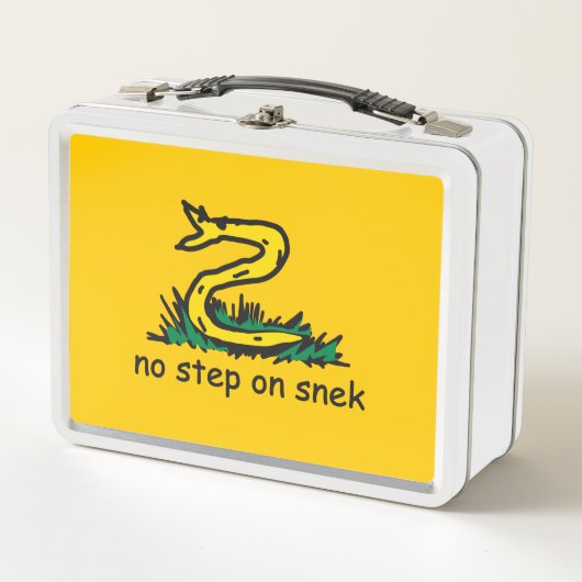 Geen stap in de richting van gadsden parody SnekRi (Voorkant)