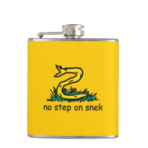 Geen stap in de richting van gadsden parody SnekRi Heupfles