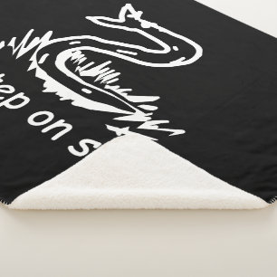 Geen stap in de richting van gadsden parody SnekRi Sherpa Deken