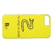 Geen stap in de telefoonkwestie Snek Case-Mate iPhone Case (Achterkant (Horizontaal))
