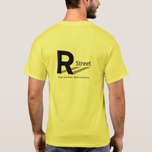 Geen stap op het Shirt van Snek (Achterkant)