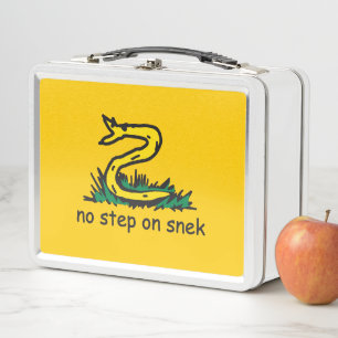 Geen stap op snek memes Gadsden parodie SnekRight