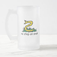 Geen stap op snek memes Gadsden parodie SnekRight