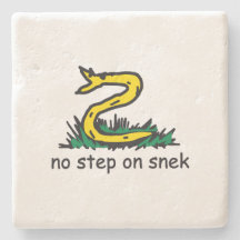 Geen stap op snek memes Gadsden parodie SnekRight