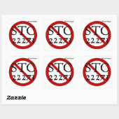 geen STC 22273 sticker meer (Vel)
